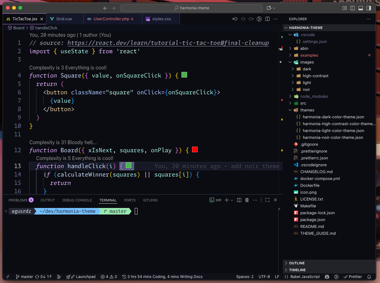 Harmonia Dark High Contrast